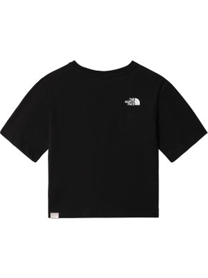 The North Face Simple Dome Crop Kız Çocuk Tişörtü NF0A7R1NJK31