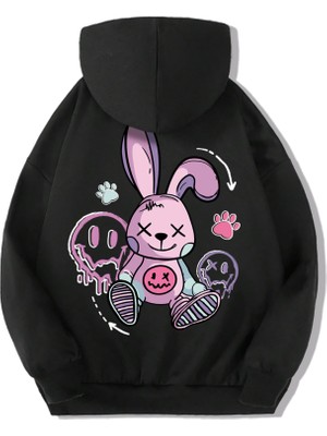 Brz Kids Unisex Çocuk Çizgi Film Hoodie