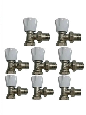 Kalde Köşe Radyator Petek Vanasi 8 Adet