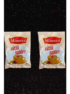 Mimoza Sahlep Sıcak Içiniz Ister Su Ister Süt Kış ve Meyve Çayı Kafe Içecekleri 2 Adet 400GRAM