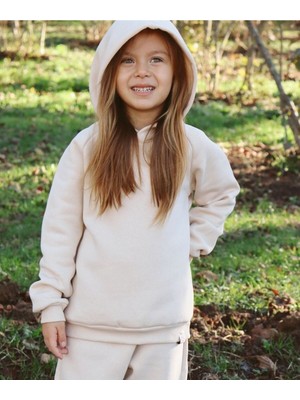 MiaBaby Şardonlu Kapüşonlu Takım