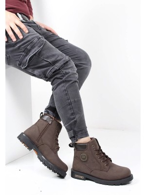 Forza Erkek Rahat Kışlık Kaymaz Taban Armalı Bot FORZA-528