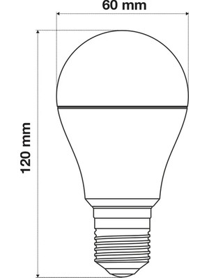 Wondeks 10'lu 9W LED Ampul 6500K Beyaz Işık