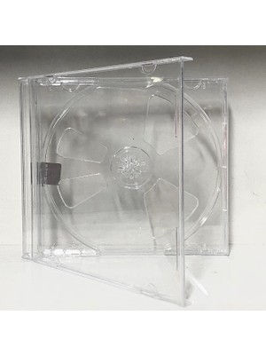 Anılar 10 Adet Tekli CD Kutusu Şeffaf Tasarım ile Dayanıklı ve Taşınabilir Çözümler