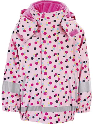 Sterntaler Kız Çocuk Polar Astarlı Yağmurluk Pembe