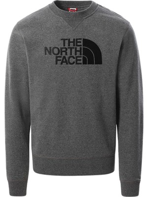 The North Face Drew Peak Crew Light Gri Sweatshirt