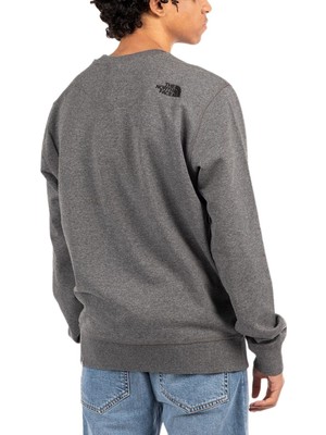 The North Face Drew Peak Crew Light Gri Sweatshirt