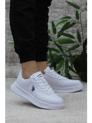 U.S. Polo Assn. Abe 3pr Anatomik Orijinal Ürün Rahat Sneaker Kadın Spor Ayakkabı