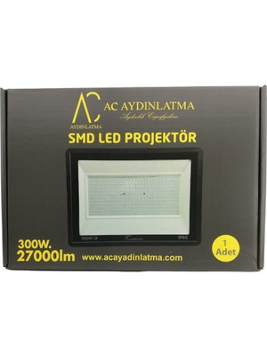 AC Aydınlatma 300W LED Projektör Beyaz Işık