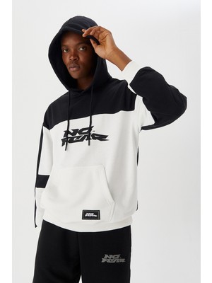 No Fear NFR-M500272 No Fear Kapüşonlu Sweatshirt