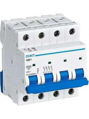 Chint Nb1 4 Kutup 10KA C/32A Otomatik Sigorta