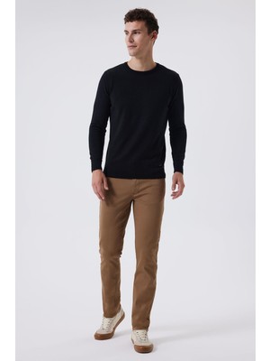 Lee Cooper Jagger Normal Bel Dar Kesim Düz Paça Taba Erkek Pantolon