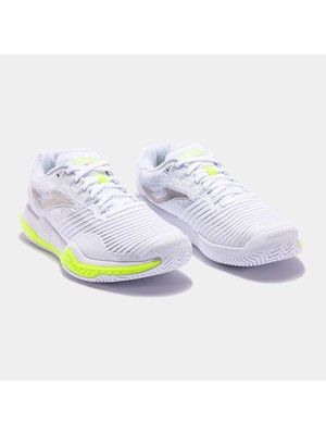 Joma Kadın Tenis Maç Ayakkabı T.point Lady 2302 White Green TPOILS2302T