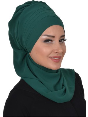 Aisha's Design Şifon Hazır Türban