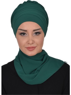 Aisha's Design Şifon Hazır Türban