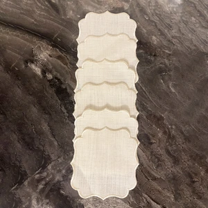 Uğur Home Etamin Işlemelik Sunum Peçetesi - 6 Parça - 15X15CM