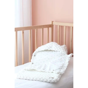 Tosbiq Baby Portbebe Panduf 2’li SET 0-12M Beyaz Unisex Bebek Uyku Tulumu El Örgüsü Alize Puffy OEKO TEX Sertifika