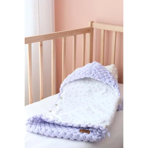 Tosbiq Baby Bebek Yatağı Panduf 2’li SET 0-12M Lila Unisex Yenidoğan Dış Giyim Mont Alize Puffy OEKO TEX Sertifika