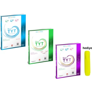 ÜçDörtBeş Yayınları TYT Matematik - Fen Bilimleri - Türkçe Deneme Sınavı Seti