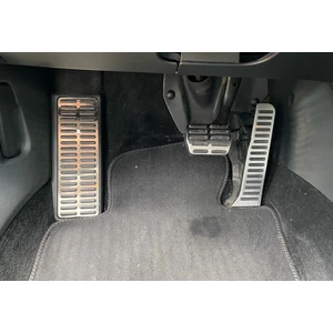 Golf 5 Otomatik Vites Pedal Seti - Golf Mk5 Krom Pedal Otomatik