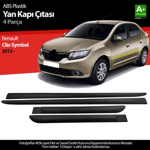 Renault Clio Symbol Abs Plastik Yan Kapı Çıtası 2013 Üzeri A+ Kalite