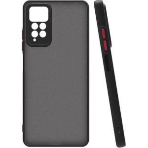 Kny Xiaomi Redmi Note 12 Pro Plus Kılıf Renkli Kenarlı Buzlu Kamera Korumalı Hux Kapak