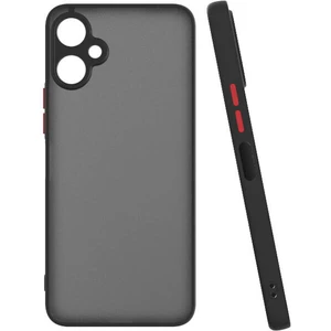 Kny Tecno Spark 9t Kılıf Renkli Kenarlı Buzlu Kamera Korumalı Hux Kapak