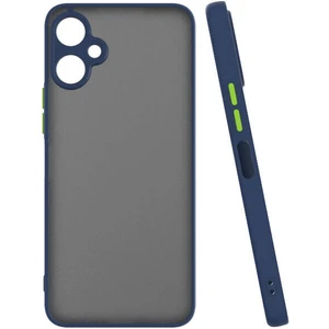 Kny Tecno Spark 9t Kılıf Renkli Kenarlı Buzlu Kamera Korumalı Hux Kapak