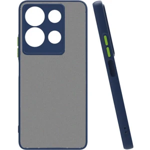 Kny Infinix Note 30 4g Kılıf Renkli Kenarlı Buzlu Kamera Korumalı Hux Kapak