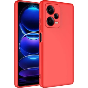 Kny Xiaomi Redmi Note 12 Pro Plus 5g Kılıf Içi Süet Renkli Mara Lansman Silikon