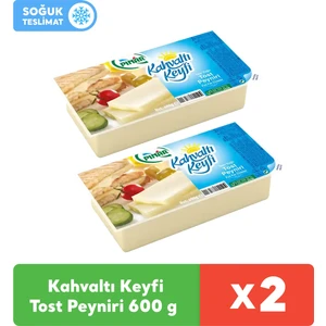 Kahvaltı Keyfi Tost Peyniri 600 gr x 2 Adet