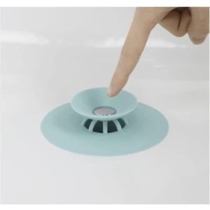 Çrşpzr Süzgeçli Silikon Lavabo ve Küvet Tıkacı Tıpası