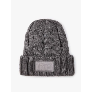 Örgü Bere Katlamalı Etiket Baskılı