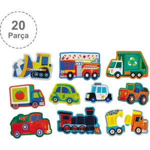 Crocodile Creek İlerleyen Puzzle - Araçlar