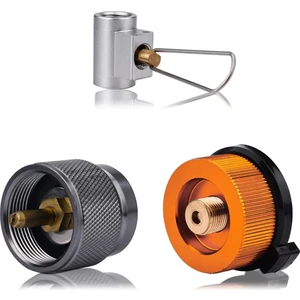 Bütan Kutu Dolum Adaptör Seti, Bütan Kutu Dönüştürücü ve Kamp Sobası Sırt Çantası Piknik Için Gaz Dolum Adaptörü (Yurt Dışından)