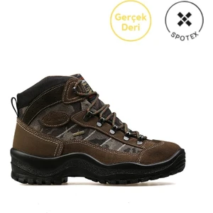 Gerçek Deri Waterproof Erkek Trekking Bot Ve Ayakkabısı 10606S21T Kahverengi