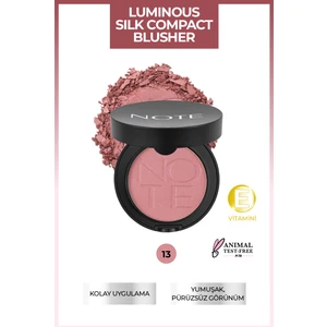 Note Cosmetics Luminous Silk Compact Allık 13 Deep Pink