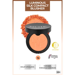Note Cosmetics Luminous Silk Compact Allık 14 Dreamy Coral