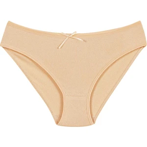 Yıldız Çamaşır Yıldız 6'lı Bayan Likralı Çizgili Kaşkorse Bikini Külot Q3550