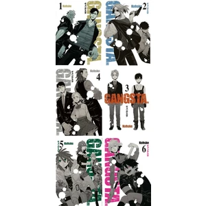 Gangsta 1-2-3-4-5-6. Ciltler Manga Seti – Kohske