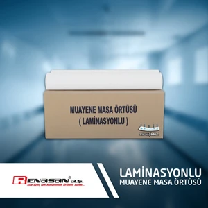 Muayene Masa Örtüsü Laminasyonlu EN:60CM BOY:100METRE 6 Rulo