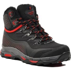 Kaleo Siyah-Kırmızı Içi Kürklü Erkek Outdoor Bot