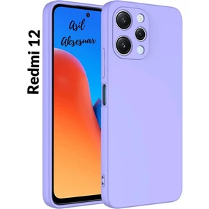 Asil Bilişim Xiaomi REDMI12 Uyumlu Kılıf Yumuşak ve Esnek Soft Renkli Kılıf