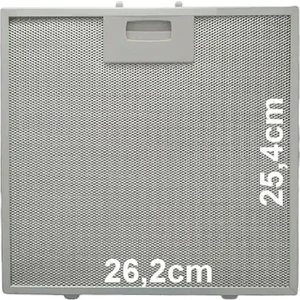 Esty 2240 X6 Davlumbaz Filtresi Aspiratör Tel 262X254  (Orijinal - Adetli)