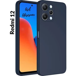 Asil Bilişim Xiaomi REDMI12 Uyumlu Kılıf Yumuşak ve Esnek Soft Renkli Kılıf