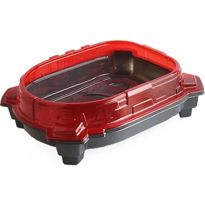 Çocuklar Için Stadyum Hediyesi Beyblade Burst Gyro Arena Disk Heyecan Verici Düello Dönen Top Beyblade Başlatıcı Aksesuarları (Yurt Dışından)
