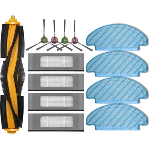 Ecovacs Deebot N8 / N8+ / N8 Pro+ / N8 Pro+ Plus Yedek Parça Aksesuarları Ana Yan Fırça Hepa Filtre Paspas Bezi (Yurt Dışından)