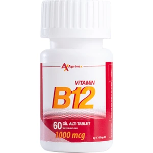 Vitamin B12 1000 mcg 60 Dilaltı Tablet