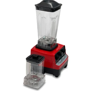 Sönmez Endüstriyel New Silver Crest Blender - Bar Cafe Blender Kırmızı