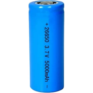 26650 3.7V 5000 Mah Lithium Li-Ion Şarjlı Pil UFR26650